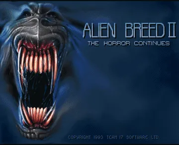 Alien Breed II - The Horror Continues_Disk1 screen shot title